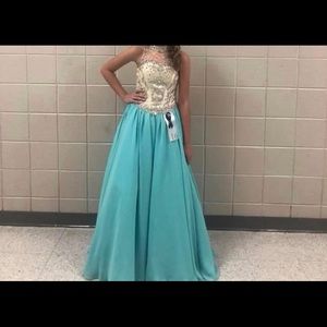 Girls pageant dress